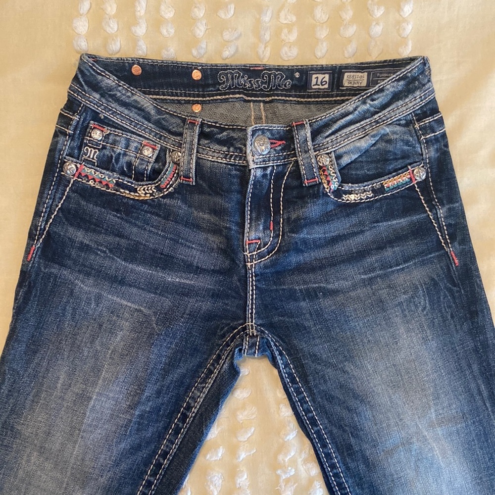 Miss Me Jeans Size 16 (Girls)
